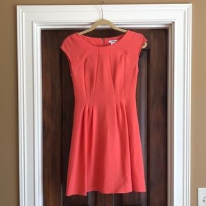 Bar III Midi Coral Dress